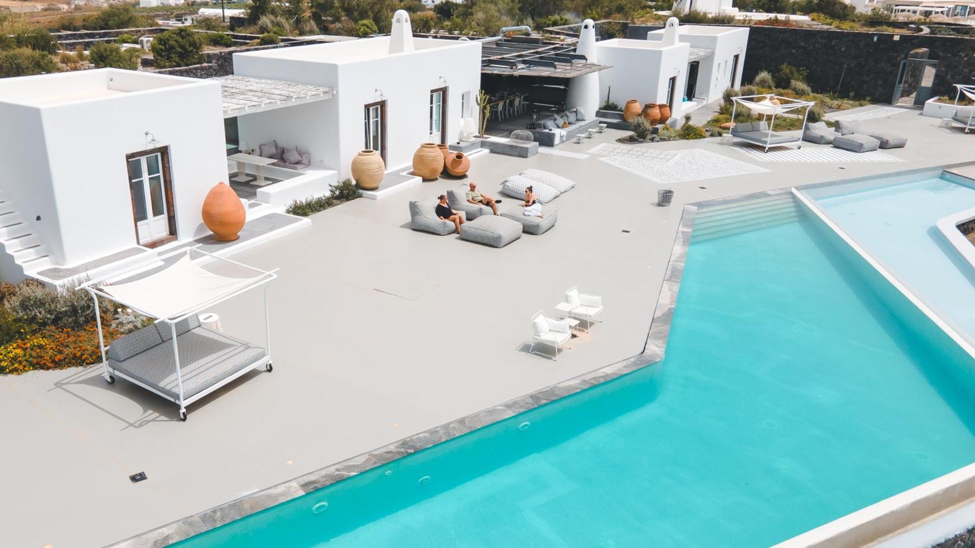 ホテル Erosantorini Estate サントリーニ エクステリア 写真